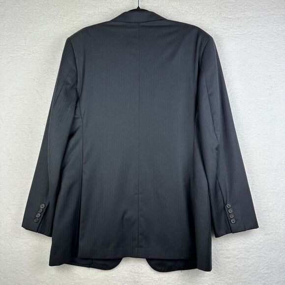 Brooks Brothers Regent 1818 Blazer Mens 42L Blue Wool Vitale Barberis Canonico - Picture 11 of 12